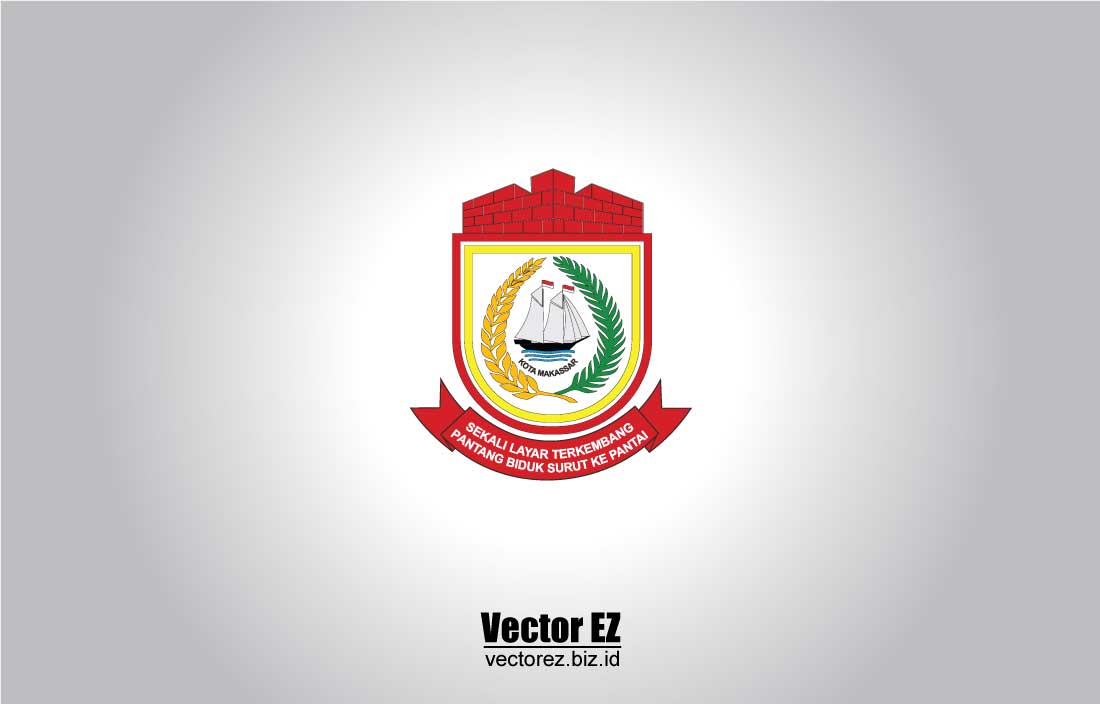 Kota Makassar (Sekali Layar Terkembang Pantang Biduk Surut Ke Pantai) – Logo